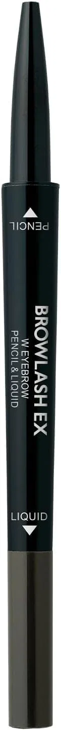Карандаш для бровей Monomoshop Brow Rush EX Waterstrong W серо-коричневый