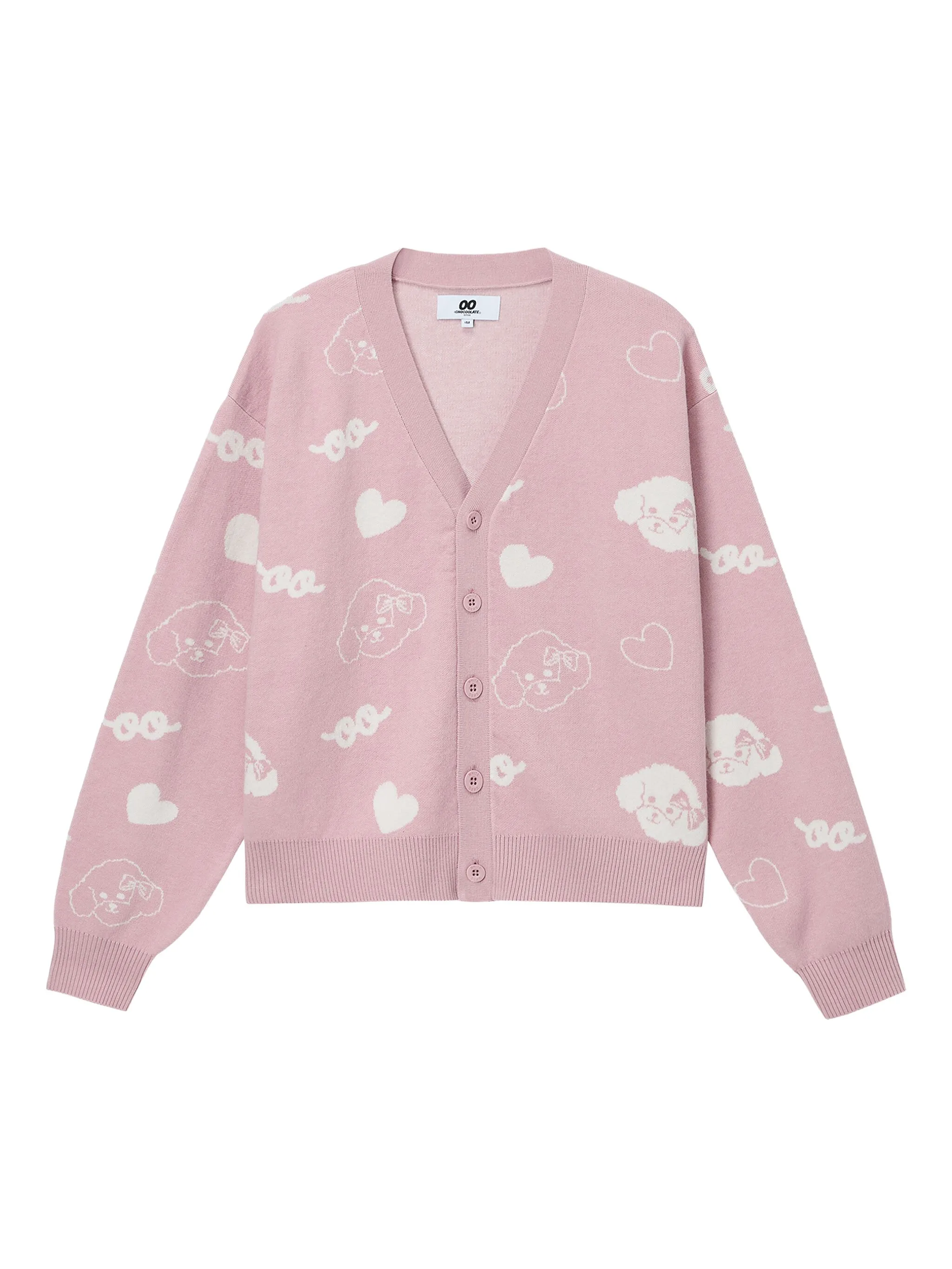 

Кардиган на пуговицах Chocoolate, розовый