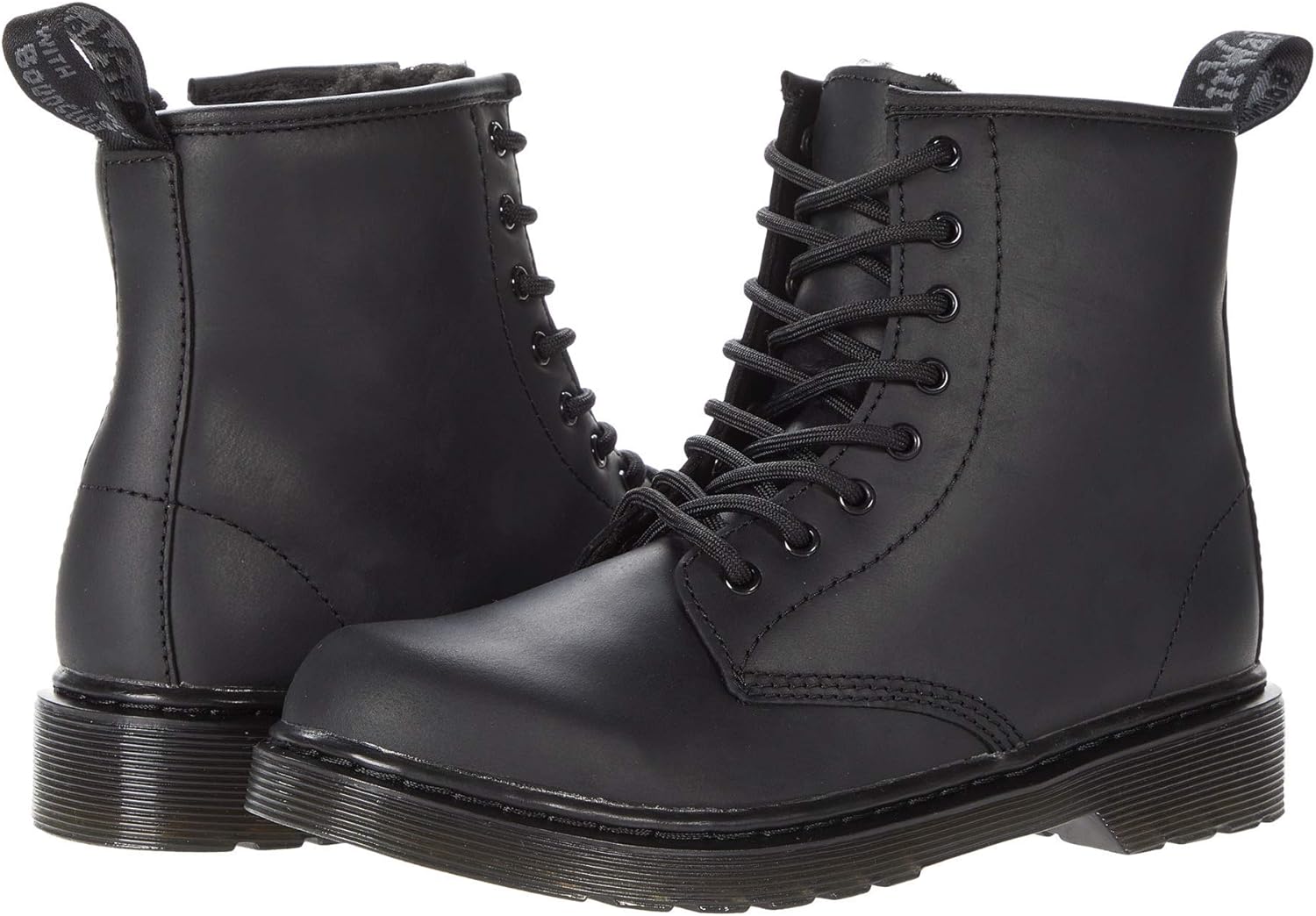 Ботинки Dr. Martens 1460 Serena Mono, детские, черные