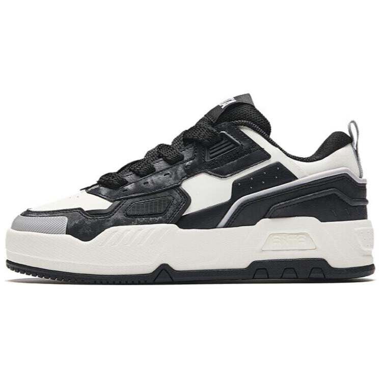 

Кроссовки ANTA Skateboarding Shoes Men Low-top, черный/белый