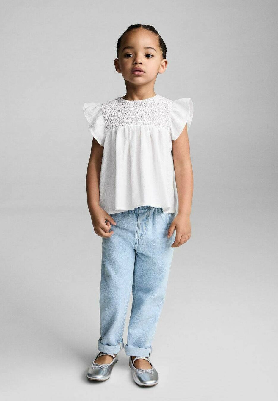 

Топ ANAIS Mango Kids, белый