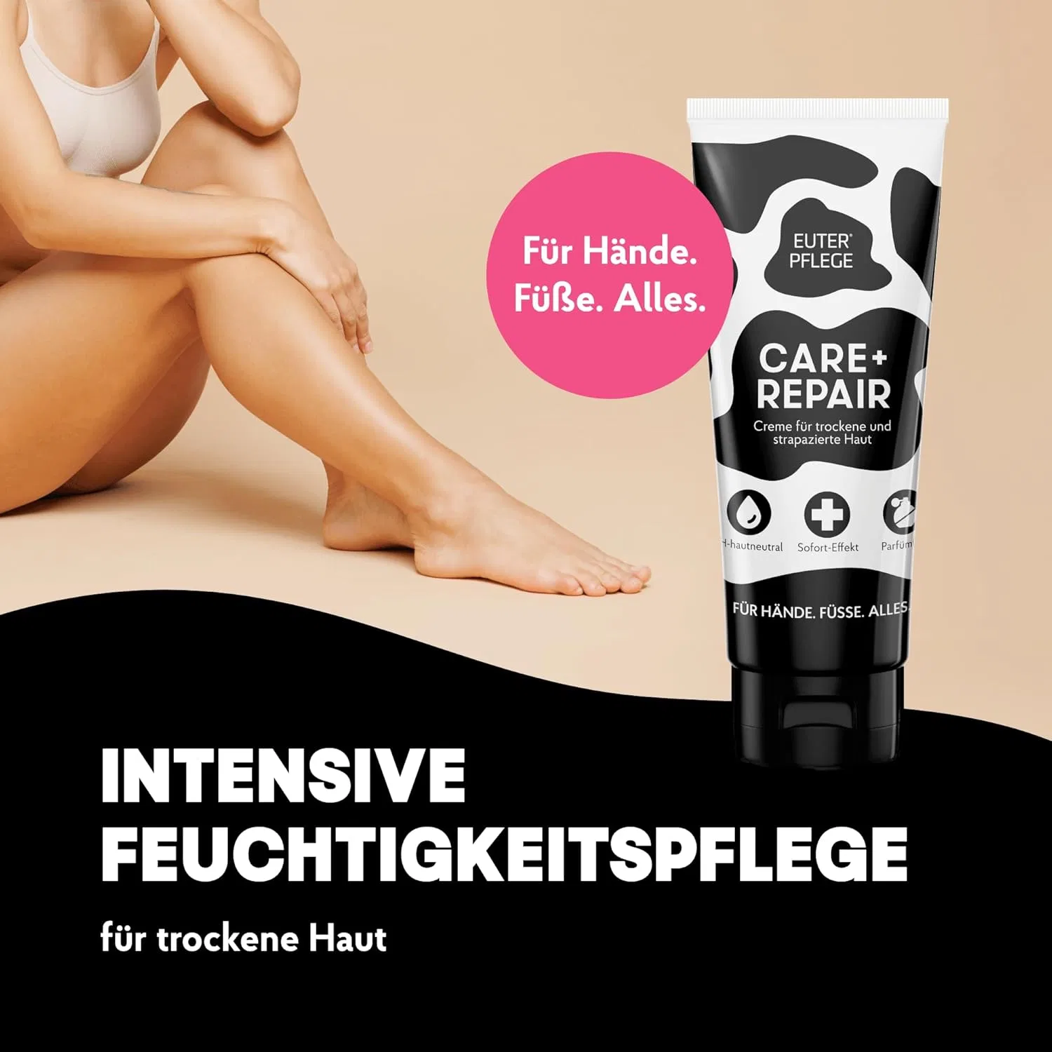 Крем для интенсивного ухода за сухой кожей Care + Repair Cream, 3 x 200 мл ‎Haka — фото 2