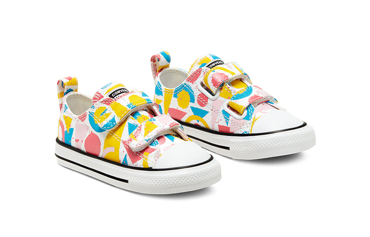 Кроссовки Converse Chuck Taylor All Star2V Toddler/Youth White 768450C, разноцветный — фото 3
