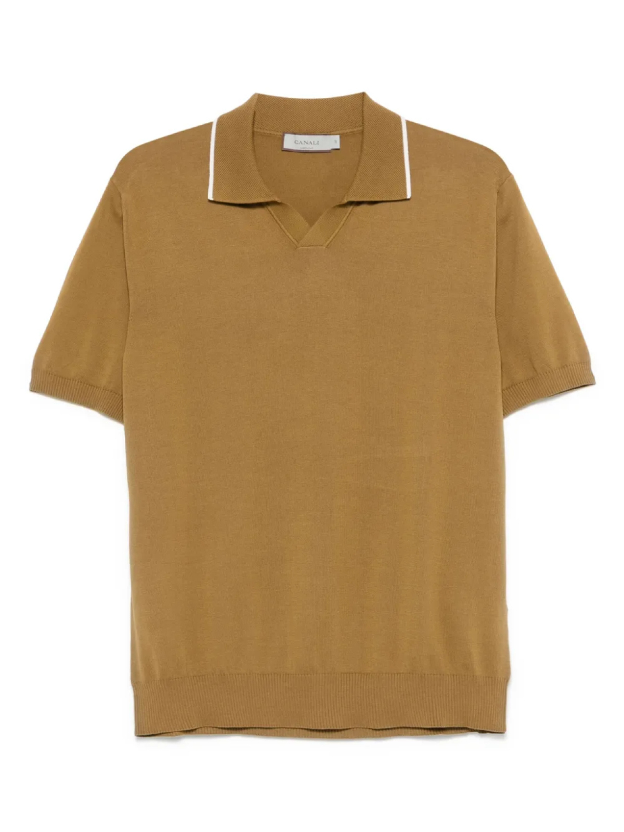 

Футболка из джерси Canali, коричневый