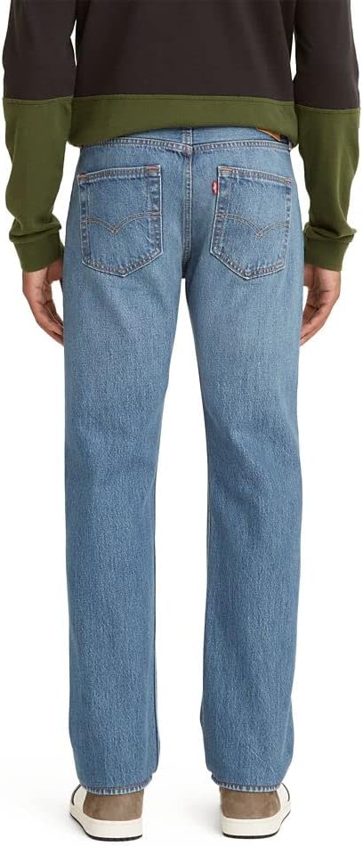 Мужские джинсы Levi's 501 Original Fit, потертый синий — фото 3