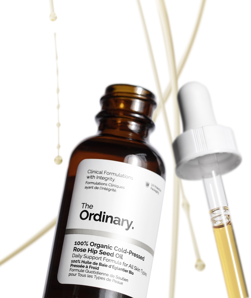 Масло для лица The Ordinary — % органическое масло семян шиповника холодного отжима для увлажнения и укрепления кожи, 30 мл — фото 3