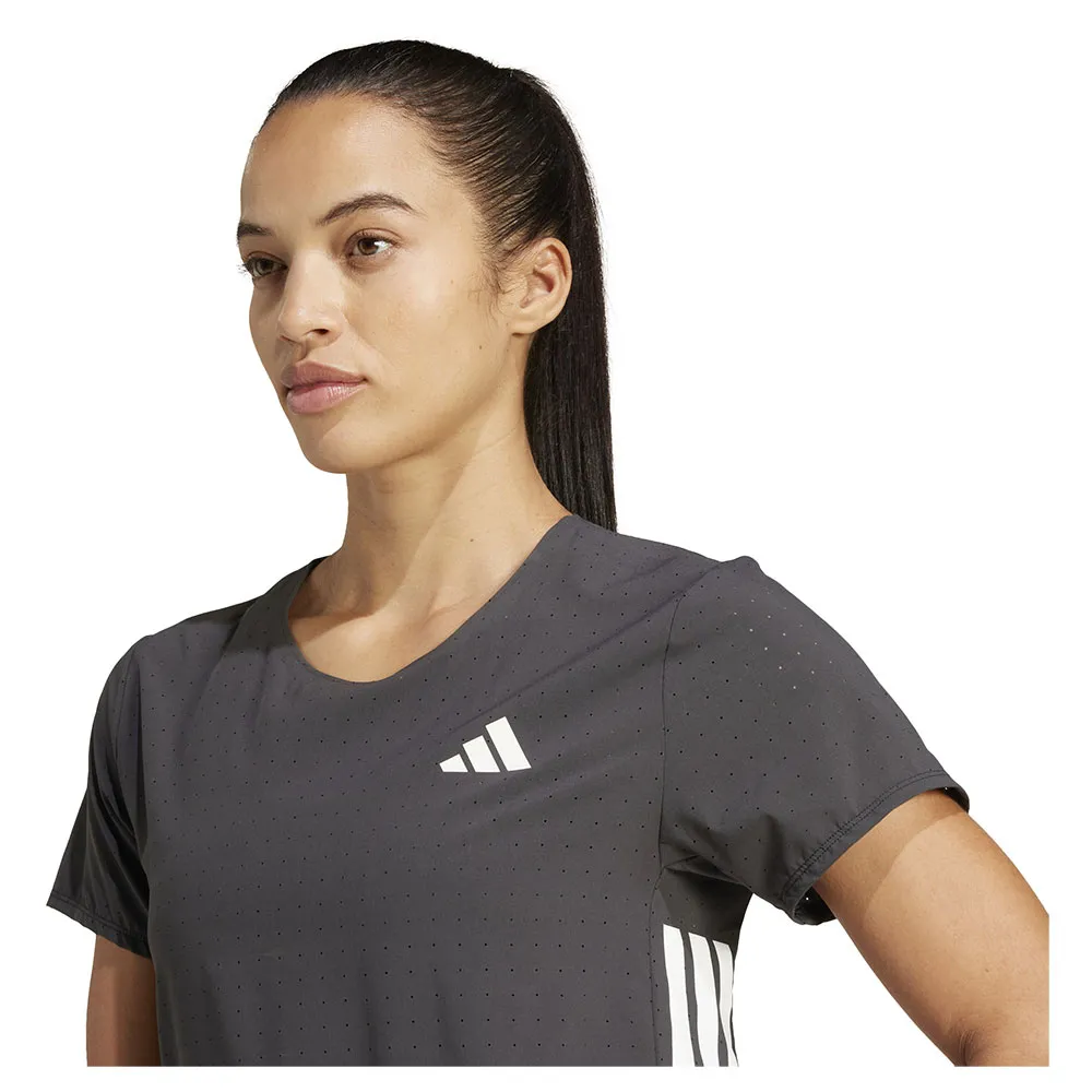 Футболка с коротким рукавом спортивная adidas Adizero, серый — фото 4