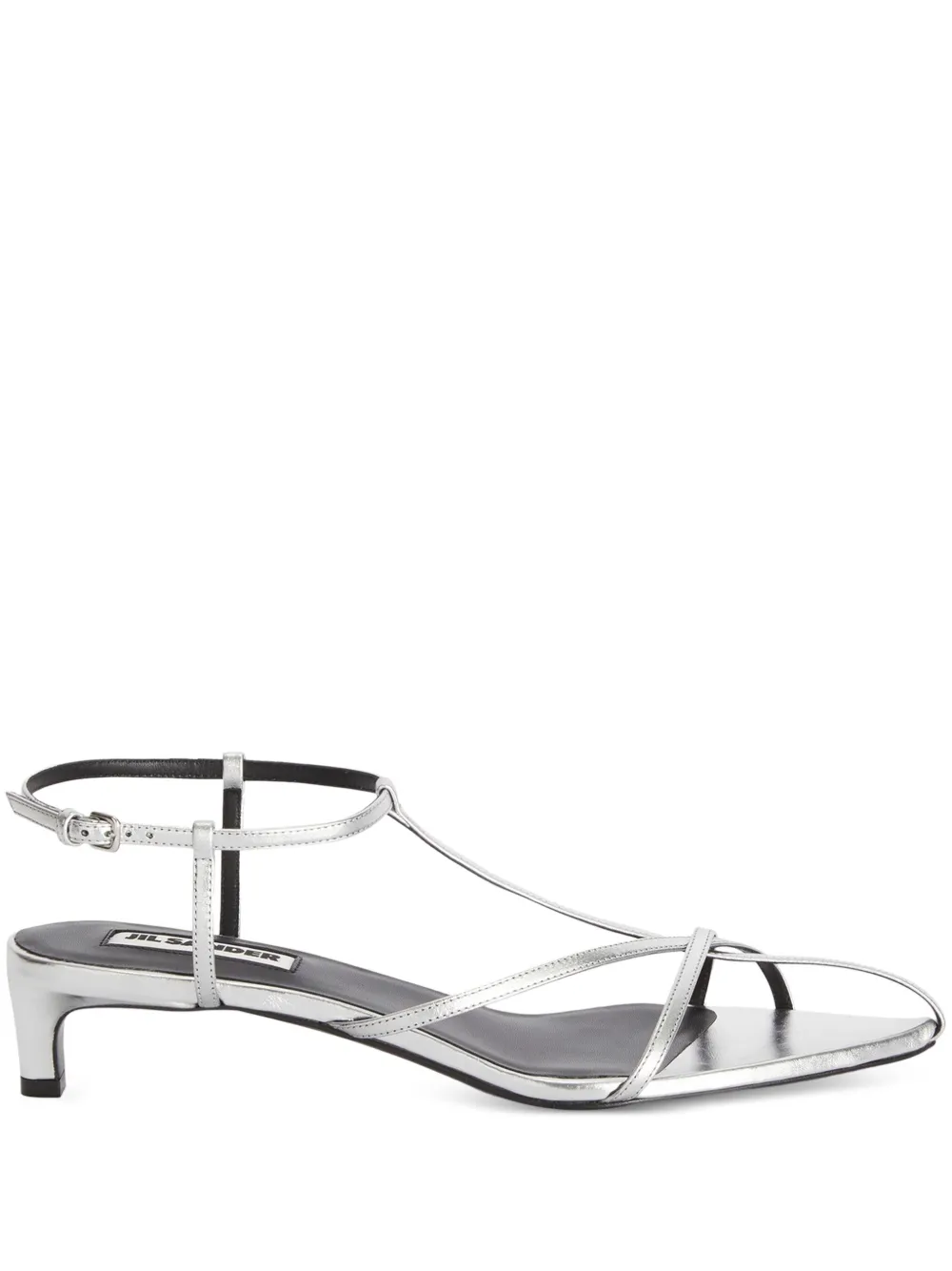 Босоножки High JIL SANDER, серый