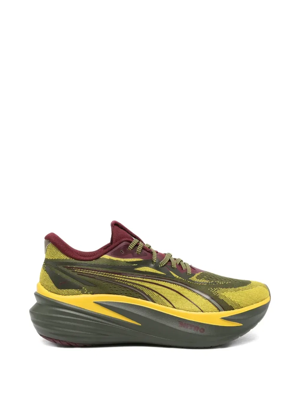 Кроссовки MagMax Nitro 2 на шнуровке PUMA, зеленый