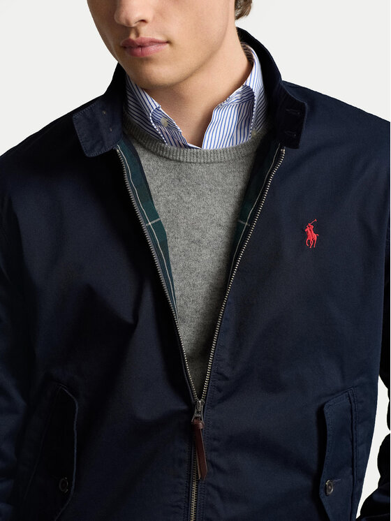 Куртка-бомбер regular fit 710923261002 Polo Ralph Lauren, синий — фото 4