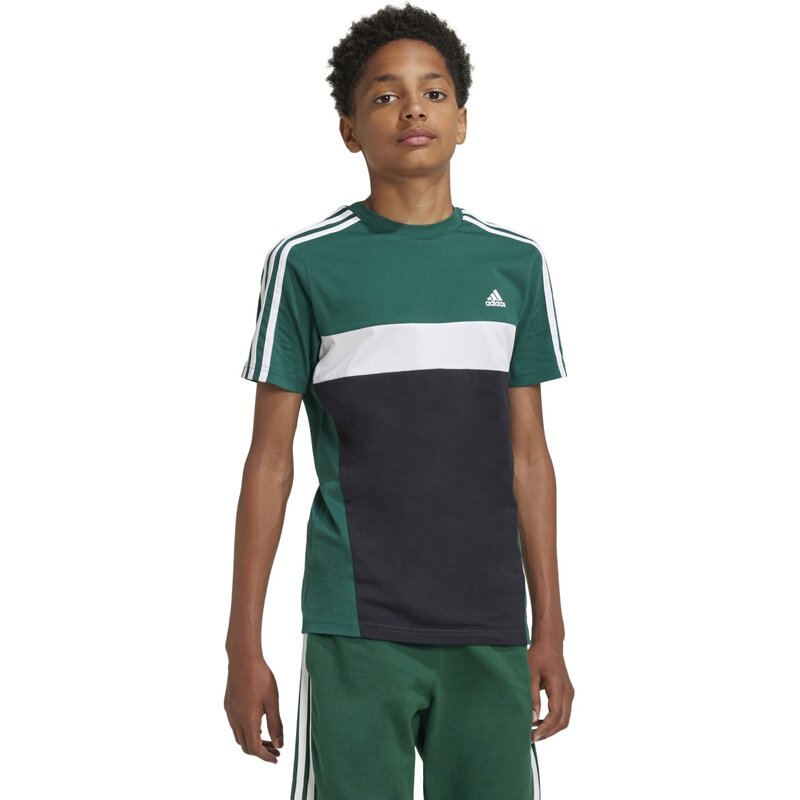 Рубашка tiberio 3-полоски, цветные блоки, хлопок, дети Adidas, мультиколор — фото 2