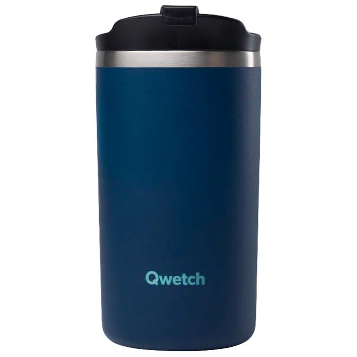 

Кружка дорожная 350 мл гранит матовый морской Qwetch