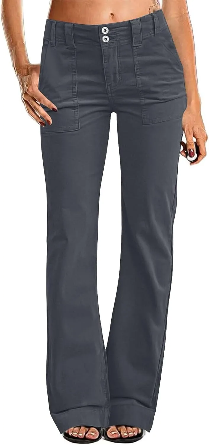 

Gumipy Flare Jeans для женщин Low Rise с карманами