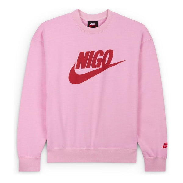 

Свитер x nigo fleece sweatshirt 'pink red' Nike, розовый