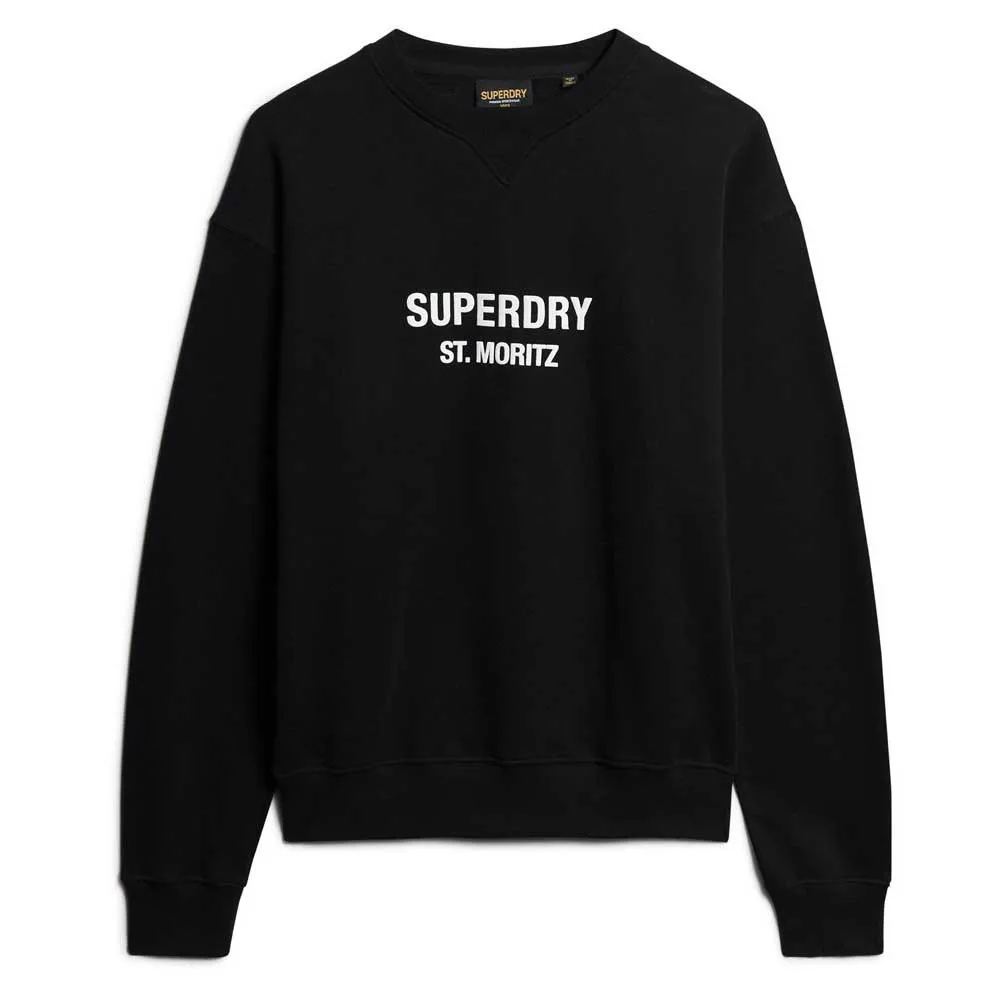 

Толстовка Superdry Sport Luxe Loose, черный
