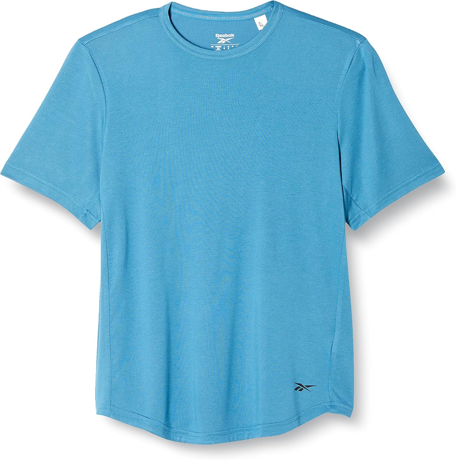 

Мужская футболка Reebok BY220 с коротким рукавом, TS AC+ Dream Blend, цвет стальной синий (HR6167)