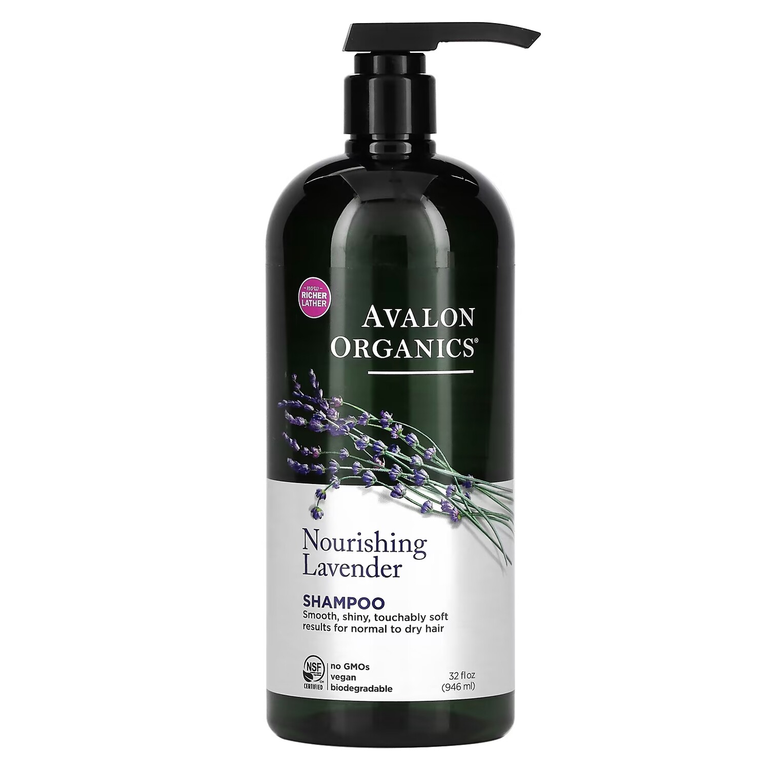 

Шампунь Avalon Organics с питательной лавандой, 946 мл