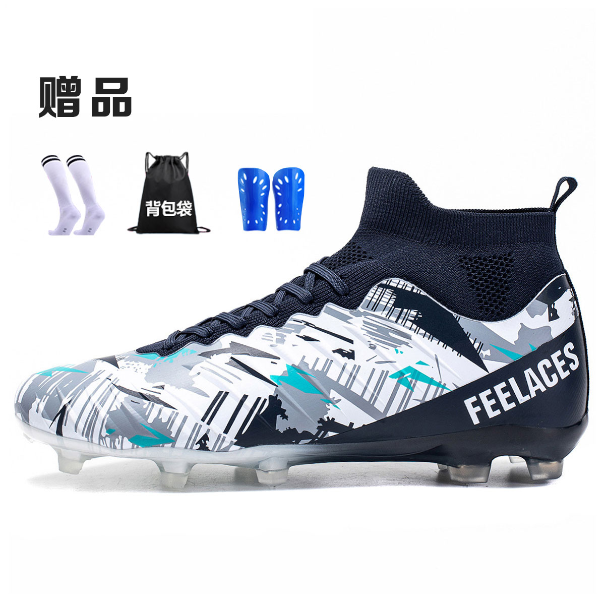 

FEELACES Унисекс футбольные бутсы Ice Sharp White Pink Climb 1.0 Ice Sharp White с длинными шипами, цвет Ice Sharp White (Long Stud)
