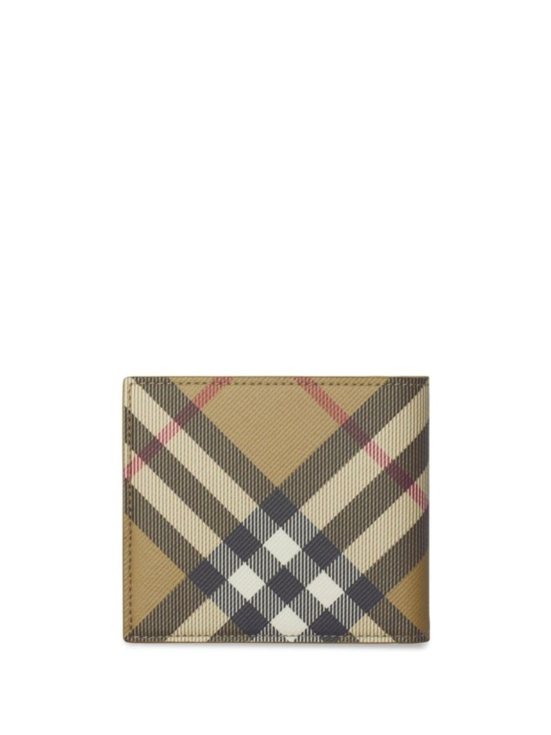 Burberry бумажник в клетку, нейтральный цвет — фото 2