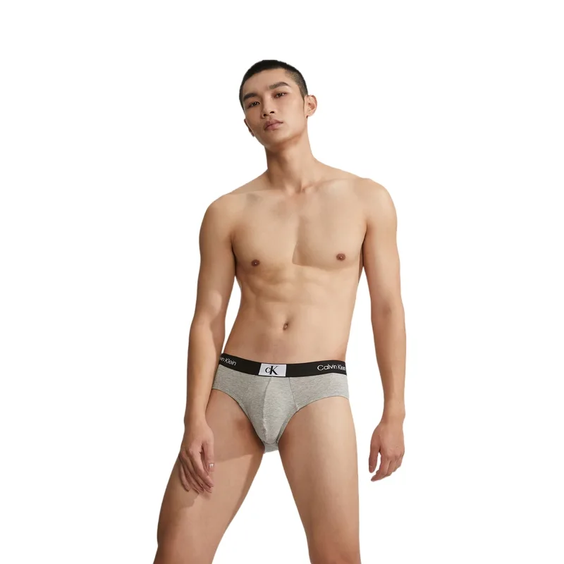 Calvin Klein Трусы мужские CK96 Coconut Gray — фото 3