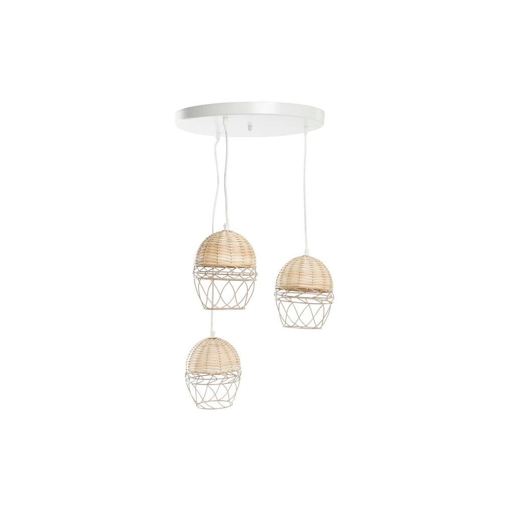 

Потолочный светильник DKD Home Decor Белый Светло-Коричневый 220 В 50 Вт (38 х 38 х 75 см)