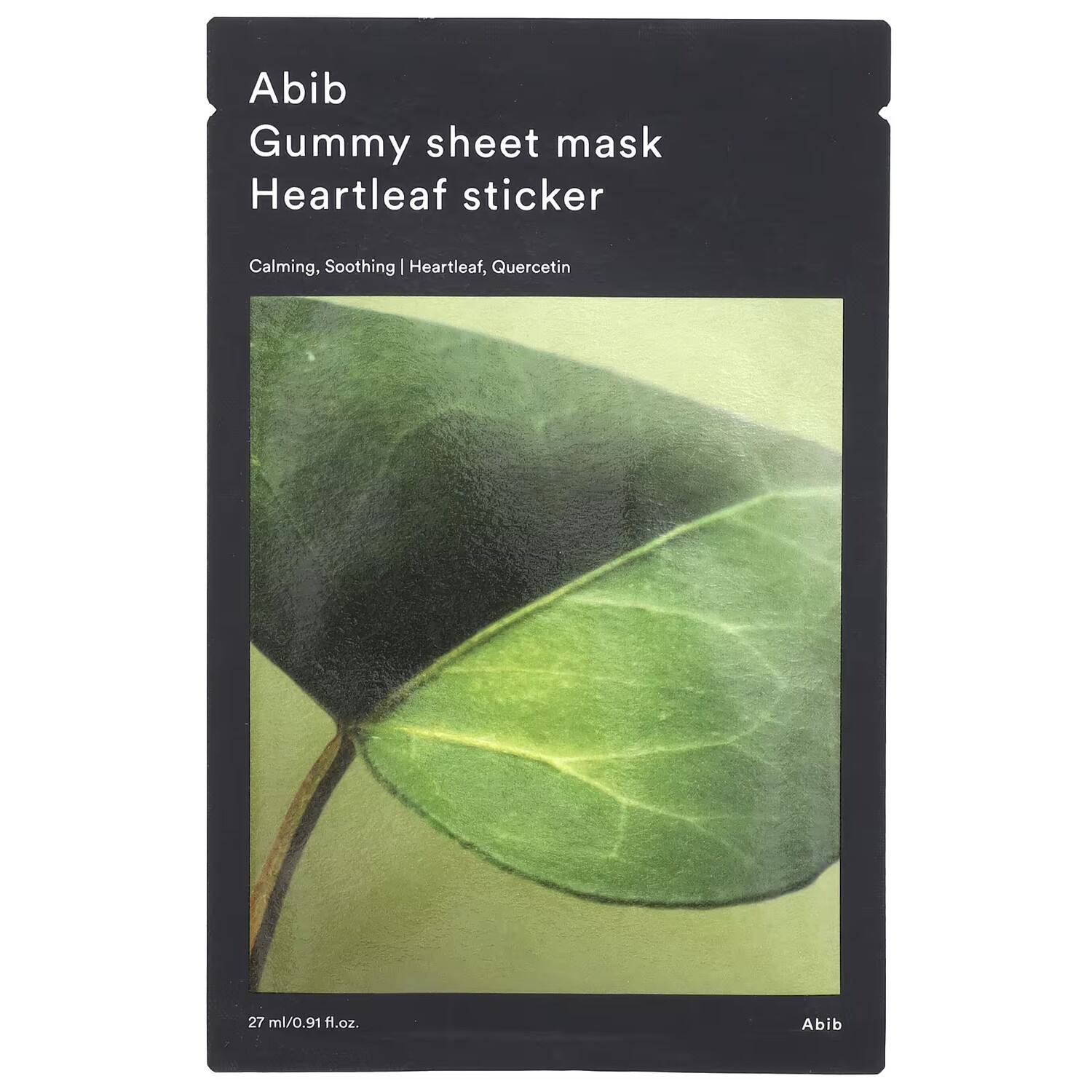 

Маска тканевая Abib Gummy Beauty Heartleaf с наклейкой
