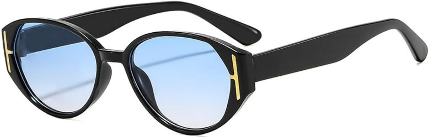 

Солнцезащитные очки Willochra овальной формы для женщин, модные очки «кошачий глаз» с градиентным переходом цвета, винтажные овальные очки 90-х годов, защита от ультрафиолета UV400, C6