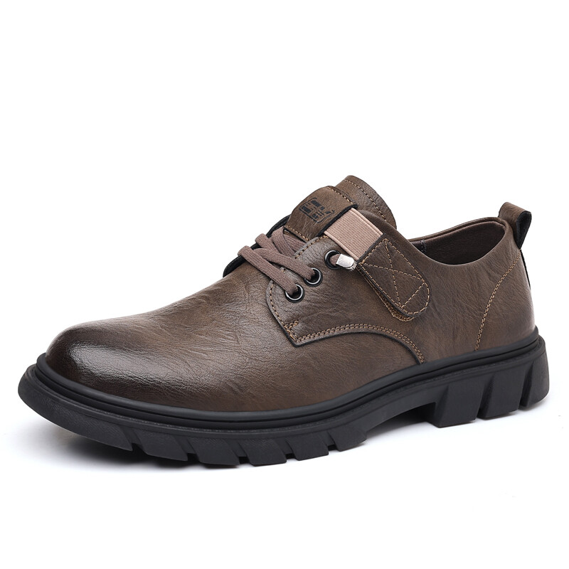 Туфли мужские Men"s Casual Men Mid-Top Captain Illy, коричневый — фото 3