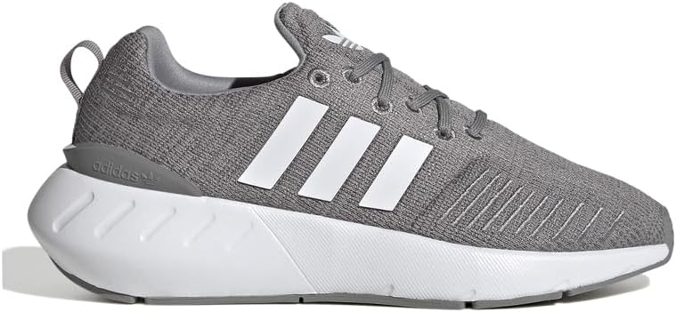 Детские кроссовки Adidas Swift Run 22 (унисекс), белый/серый — фото 2