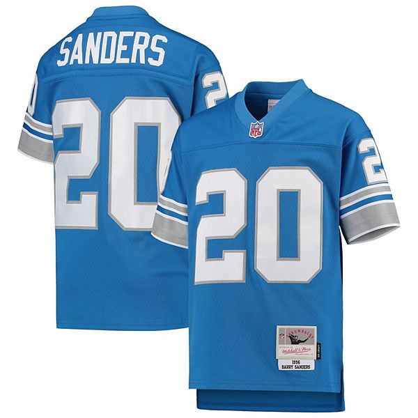 

Футболка Barry Sanders Detroit Lions 1996 Legacy синяя Mitchell & Ness