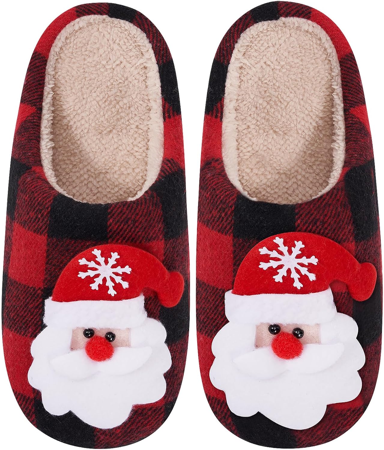 

Рождественские тапочки с оленями для женщин и мужчин, пушистые домашние тапочки с эффектом памяти, уютные тапочки для дома и улицы, зимние антискользящие плюшевые милые тапочки, тапочки для спальни, подарок на Хэллоуин и Рождество Hi-Y2Kgirls, к...