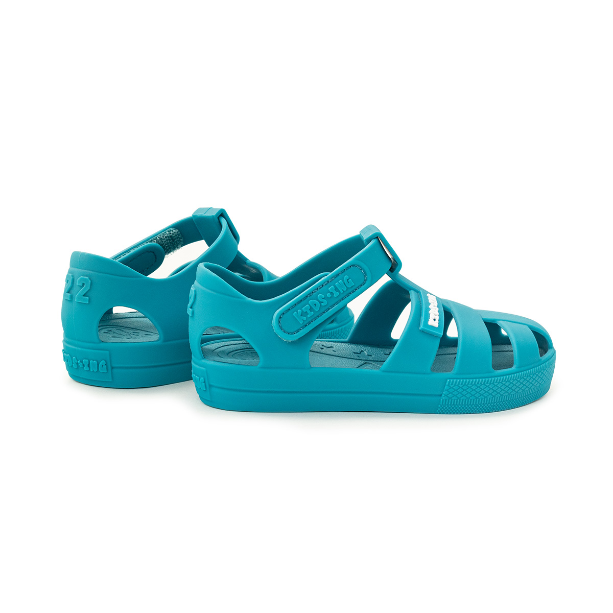 Римские желейные туфли low top сандалии kids KIDSING, кремовый — фото 4