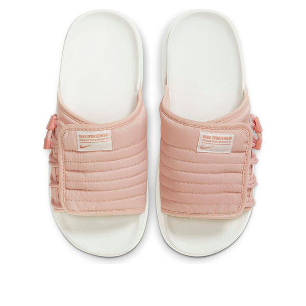 Тапочки asuna 2 slide 'pink oxford' Nike, белый — фото 3