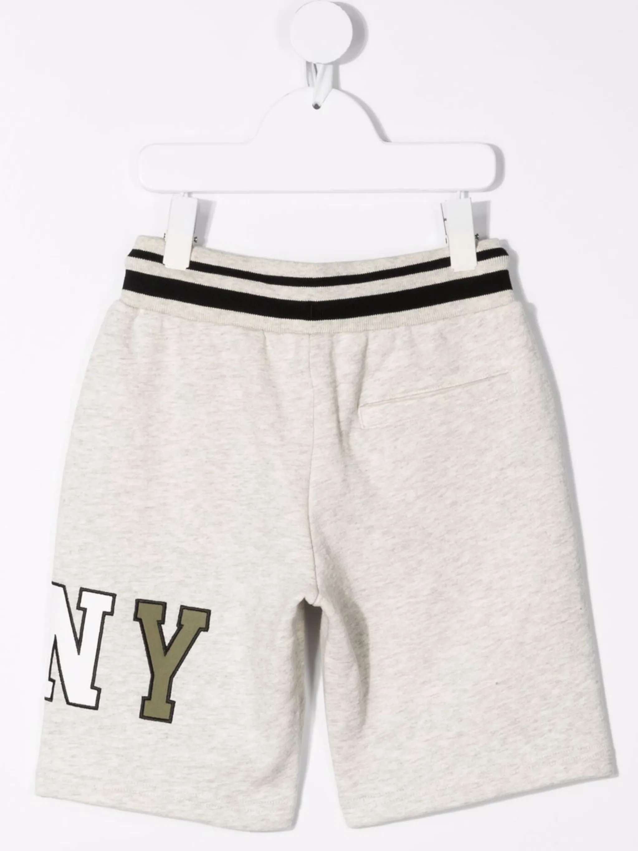Спортивные шорты с логотипом Dkny Kids, серый — фото 2