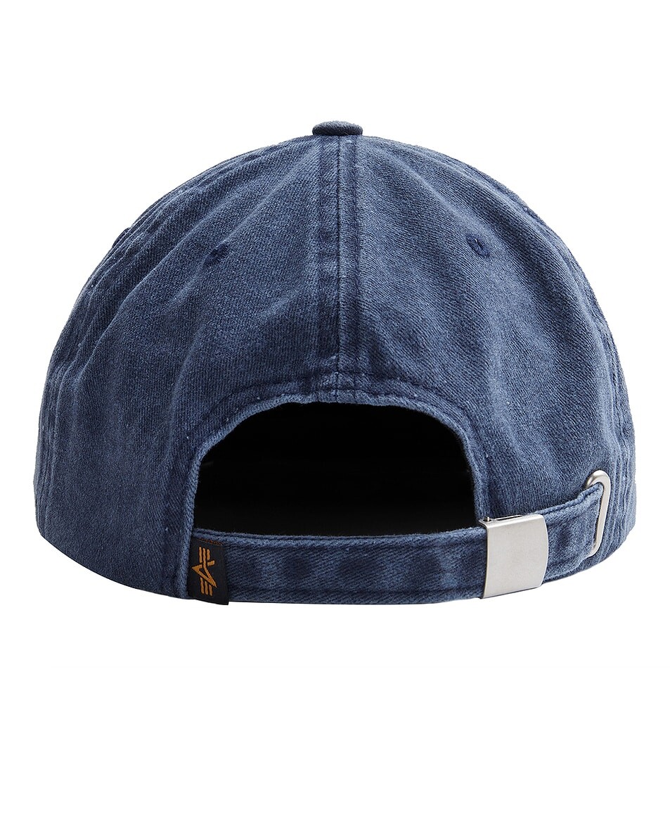 

Бейсболка мужская Battlewash Cap Alpha Industries, цвет Replica Blue