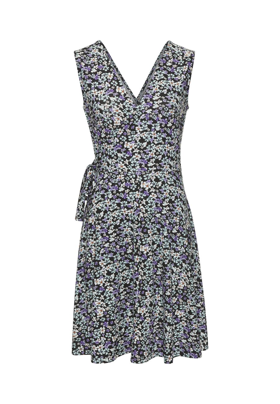 

Платье Vivance Jersey dress, Lila/Türkis/Creme Geblümt/Turquoise