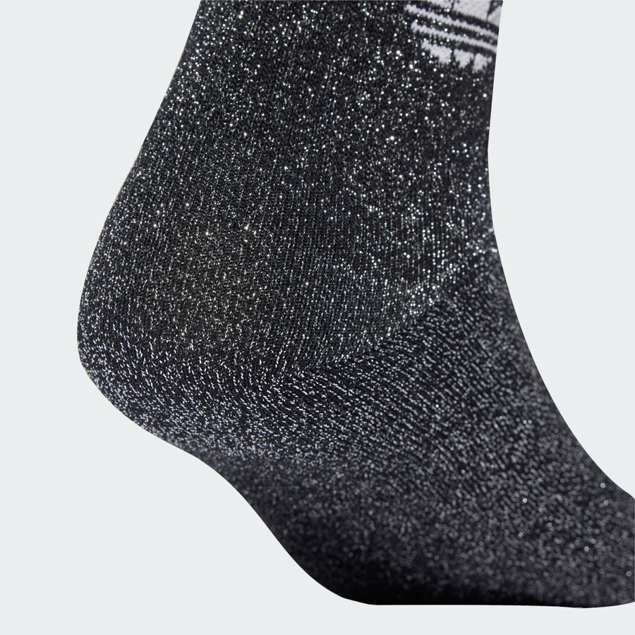 Носки ADIDAS ORIGINALS, цвет mottled black/White — фото 4