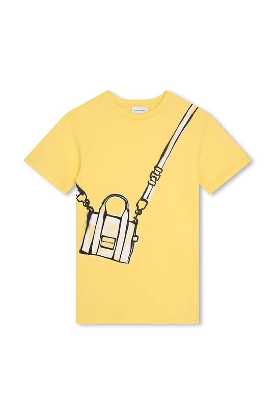 

Marc Jacobs Детское хлопковое платье, золотой, Желтый, Marc Jacobs Детское хлопковое платье, золотой