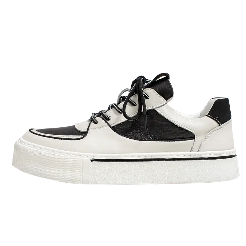 

Мужские низкие скейтерские кроссовки ZUWUDONG белые