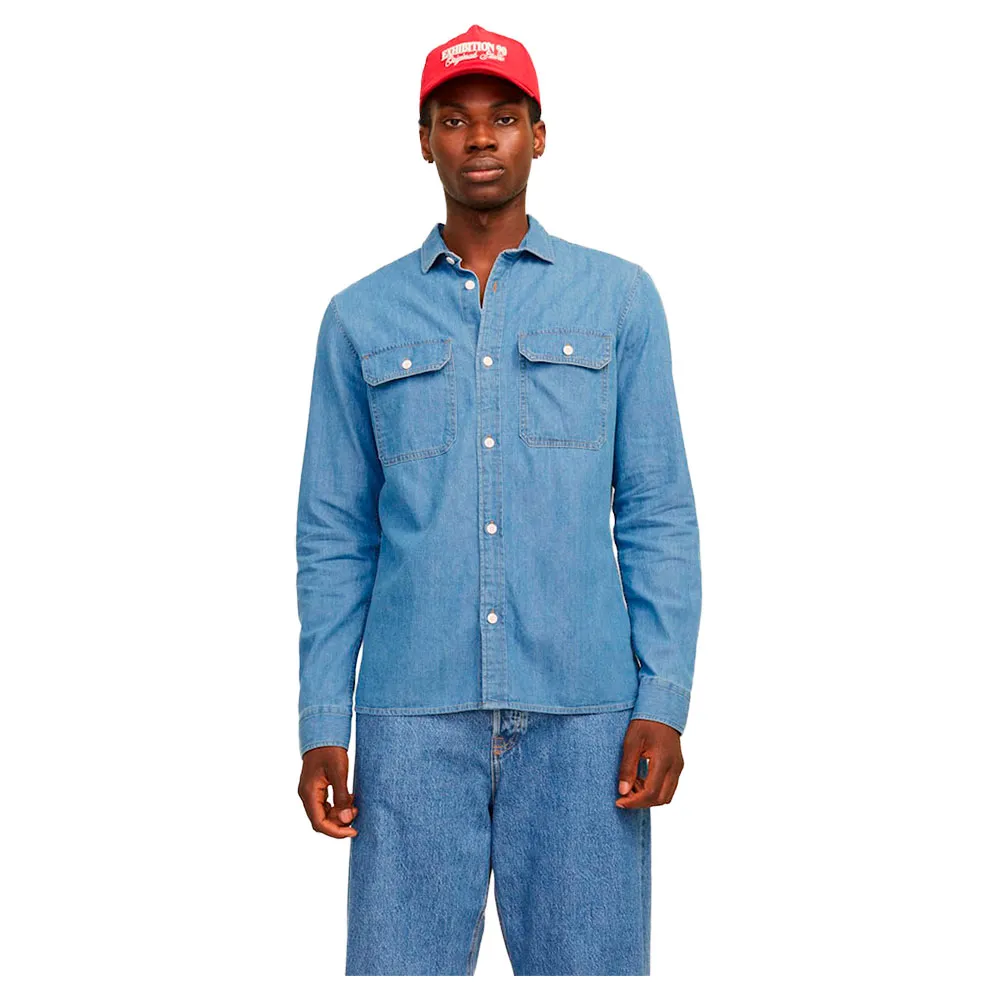 

Рубашка Jack & Jones Travis, синий
