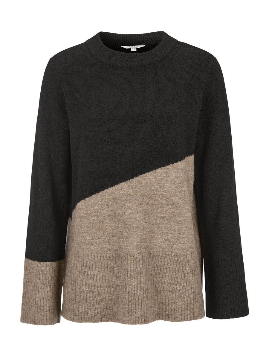 

Свитер Cellbes of Sweden, серо-коричневый/черный