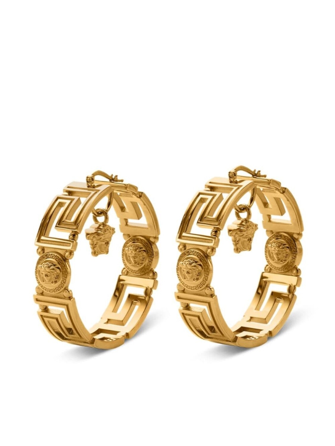 

Серьги-кольца Greca Medusa Versace, золотой