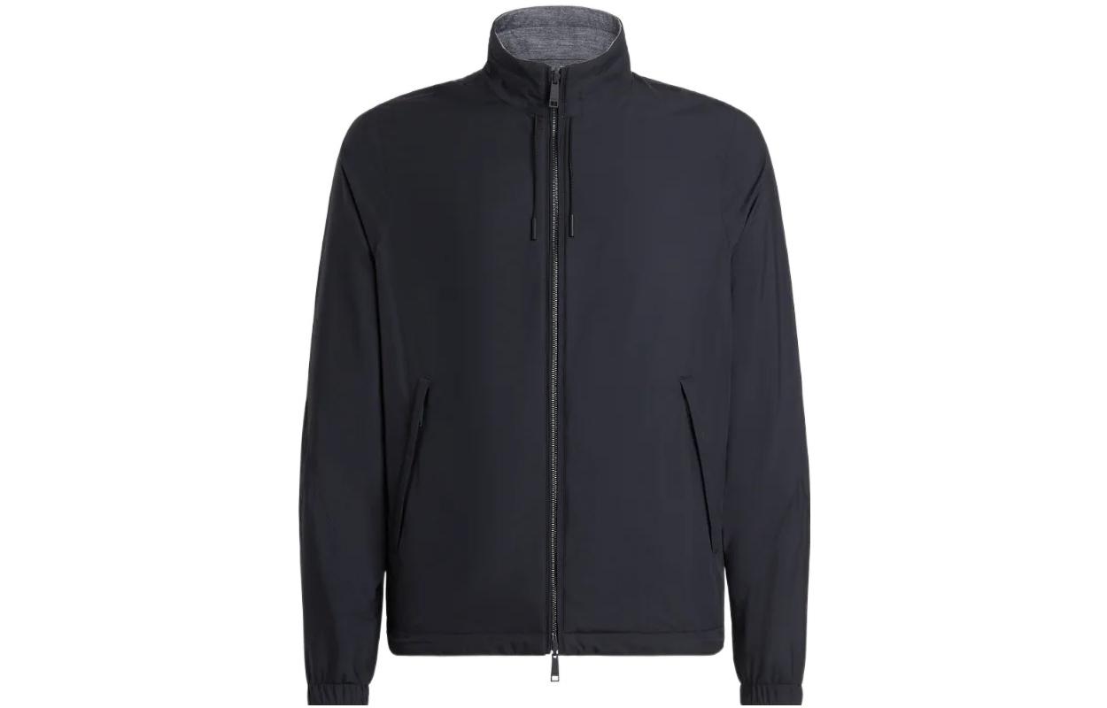 

Двусторонний куртка на молнии Zegna Ermenegildo Zegna, Marine Blue