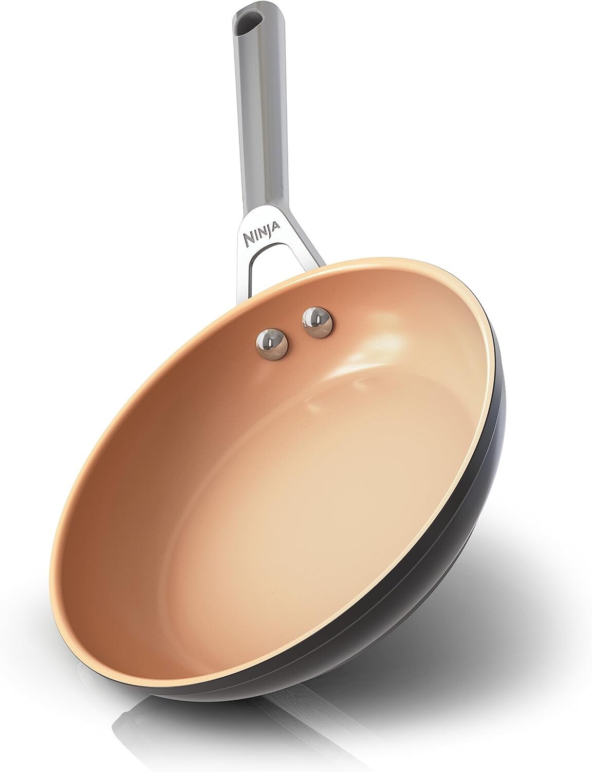 

Ninja CW90020 Керамическая сковорода премиум-класса диаметром 8 дюймов с увеличенным сроком службы