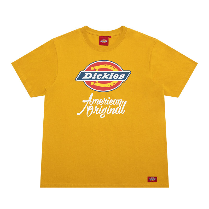 

Футболка унисекс оранжевая Dickies, оранжевый