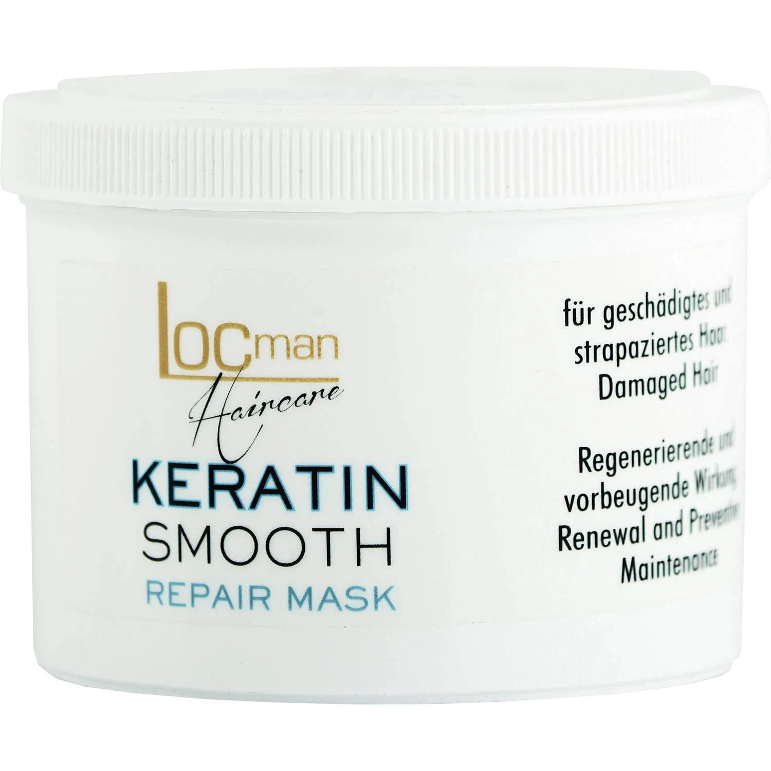 Маска для волос «Keratin Smooth Repair» с кератином и биотином от Locman Locman