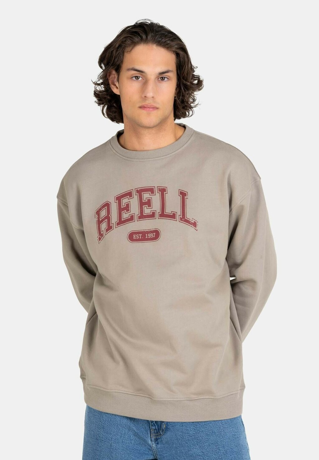 

Толстовка CREWNECK Reell, цвет cinder