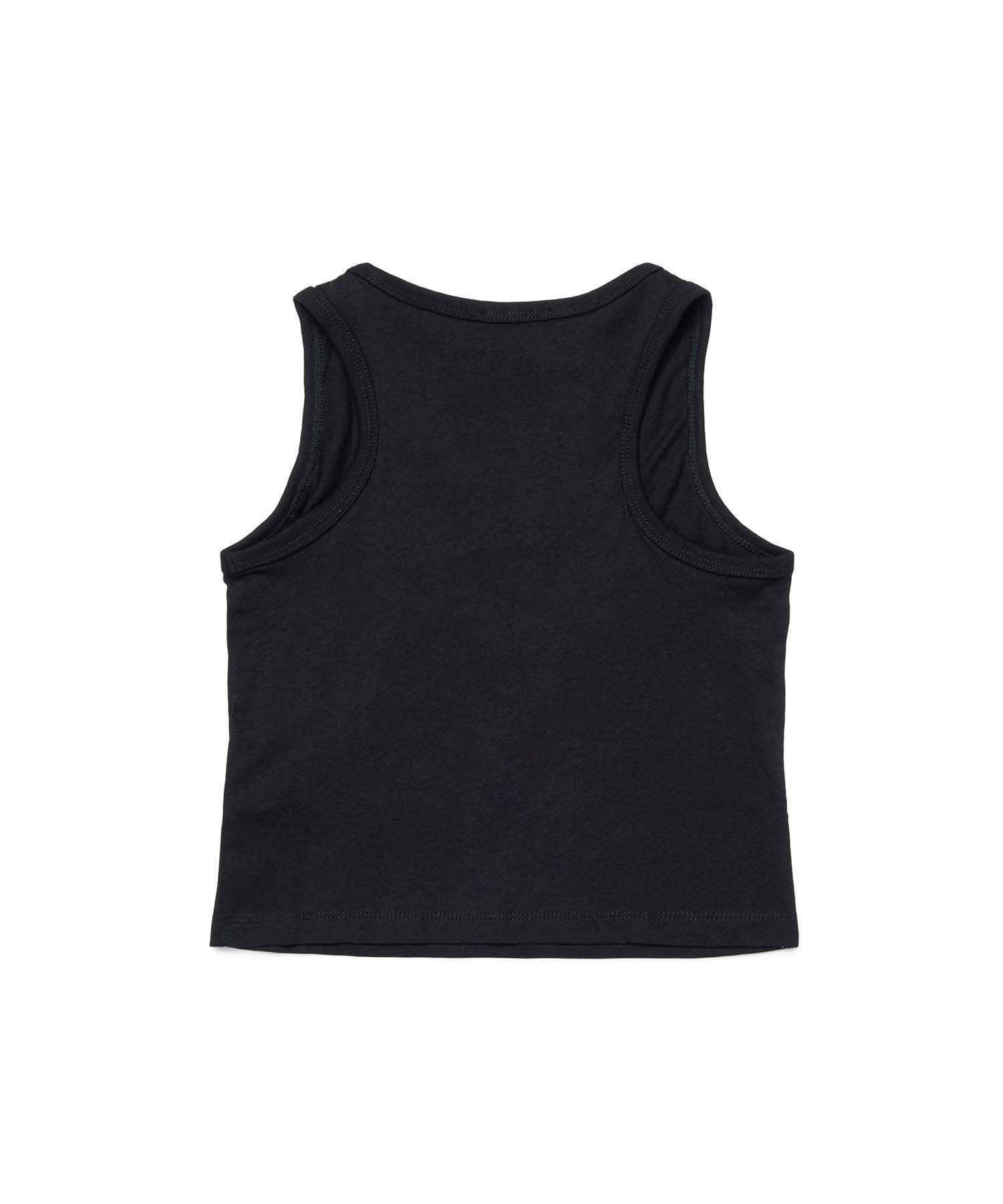 Детская и подростковая майка с логотипом бренда DIESEL One Point, Black — фото 2