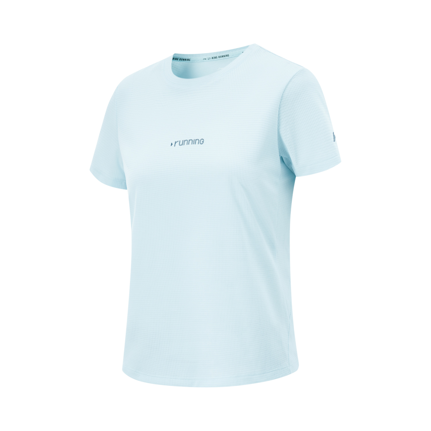 

LINING Футболка для бега Running Collection женская light sky blue