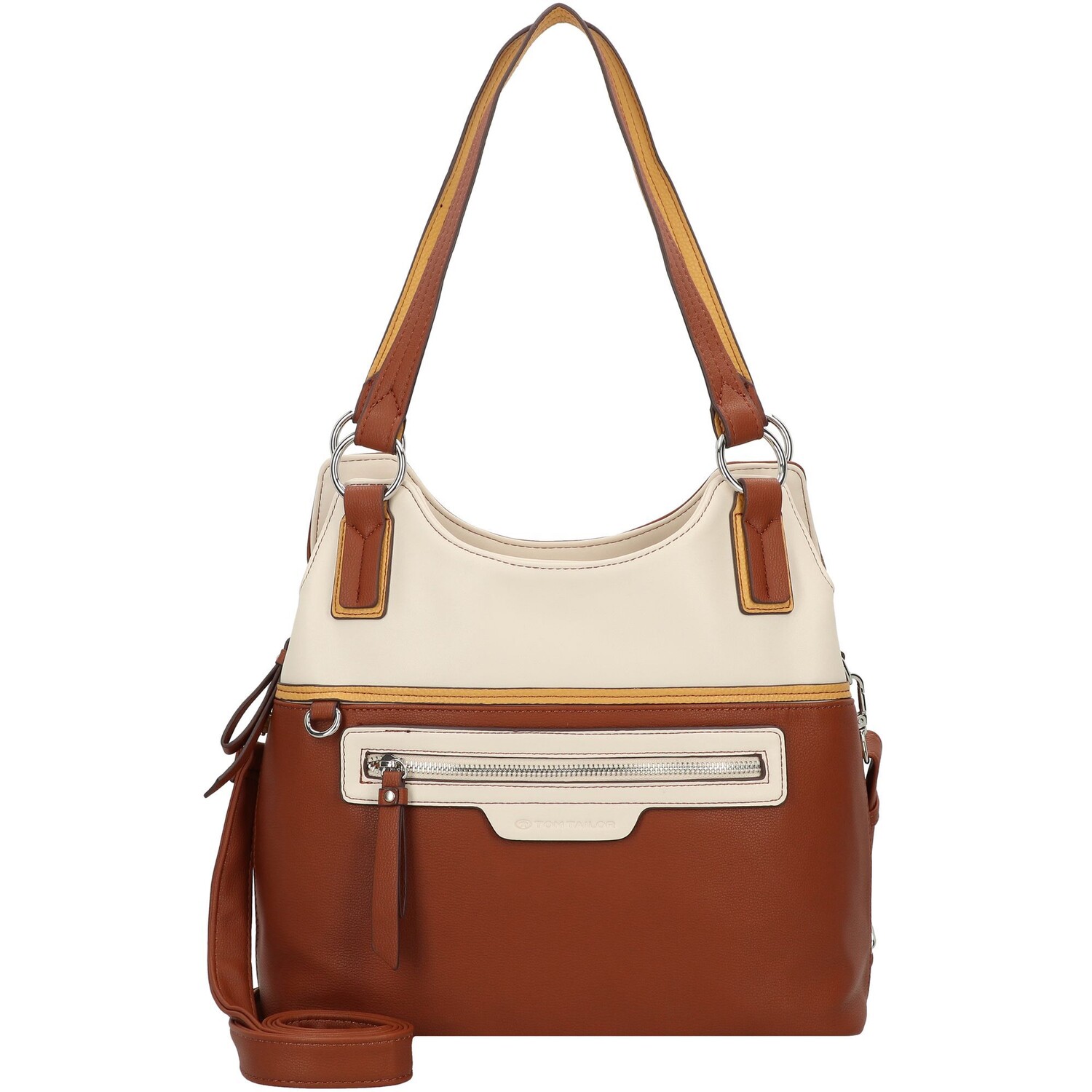 

Сумка через плечо Tom Tailor Jule 32 cm, цвет mixed cognac